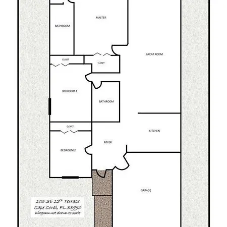 Debbie'S 3-Bedroom Apartment In A Duplex Cape Coral Exterior photo